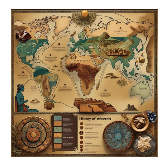 L’histoire fascinante des minéraux dans les civilisations anciennes